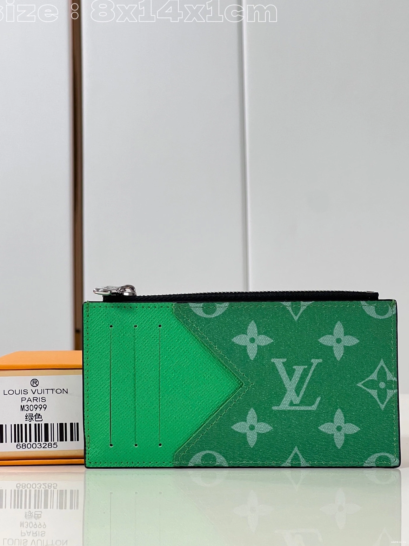 WIS HOLDER-8*14.5*1CM VUITTON LOUIS CARD COIN 0731